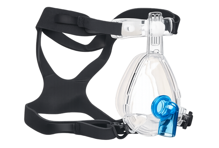 Full-face BiPAP mask